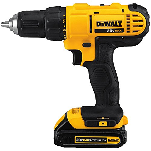 DEWALT DCD771C2 20V MAX Lithium-Ion Compact Drill/Driver Kit
