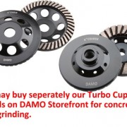 Metal 5-Inch Dust Shroud for Grinders / Concrete Grinding Diamond Cup Wheels Metal 5-Inch Dust Shroud for Grinders / Concrete Grinding Diamond Cup Wheels