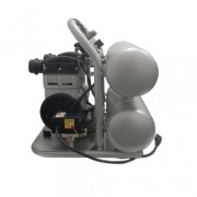 California Air Tools CAT-4620A Ultra Quiet and Oil-Free 2.0 Hp 4.6-Gallon Aluminum Twin Tank Air Compressor