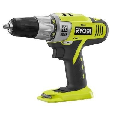 Ryobi P271 18 Volt 1/2 in. 2-Speed Drill-Driver (Bare Tool Only. Battery and Charger not included.)