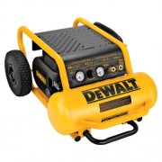 DEWALT D55146 4-1/2-Gallon 200-PSI Hand Carry Compressor with Wheels DEWALT D55146 4-1/2-Gallon 200-PSI Hand Carry Compressor with Wheels