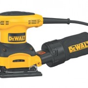 DEWALT D26441K 2.4-AMP Orbital 1/4-Sheet Sander with Cloth Dust Bag