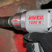NitroCat 1200-K 1/2-Inch Kevlar Composite Air Impact Wrench With Twin Clutch Mechanism