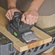 Genesis GBS321A 3-Inch-by-21-Inch Variable Speed Belt Sander with Cloth Dust Bag, Grey Genesis GBS321A 3-Inch-by-21-Inch Variable Speed Belt Sander with Cloth Dust Bag, Grey