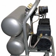 California Air Tools CAT-4610A Ultra Quiet and Oil-Free 1.0 Hp 4.6-Gallon Aluminum Twin Tank Air Compressor