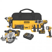 DEWALT DCK590L2 20-Volt MAX Li-Ion 3.0 Ah 5-Tool Combo Kit