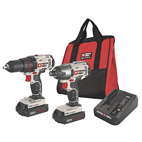 PORTER-CABLE PCCK604L2 20V Max Lithium Ion 2-Tool Combo Kit