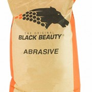 BLACK BEAUTY® Abrasives Blast Media Fine Abrasive 20/40 Mesh Size for use in Sandblast Cabinet – 80 LBS