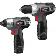 PORTER-CABLE PCL212IDC-2 12-Volt Max Compact Lithium-Ion 2-Tool Kit PORTER-CABLE PCL212IDC-2 12-Volt Max Compact Lithium-Ion 2-Tool Kit