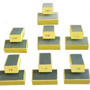 Diamond Hand Polishing Pads STADEA for Stone Concrete Granite Marble – Set of 7 Pcs