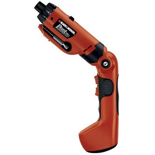 Black & Decker PD600 Pivot Plus 6-Volt Nicad Cordless Screwdriver with Articulating Head