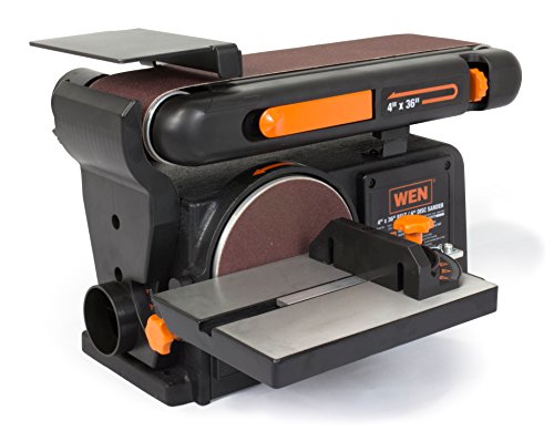 WEN 6502 4 x 36-Inch Belt with 6-Inch Disc Sander