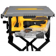 DEWALT DWE7480XA 10-Inch Compact Job Site Table Saw with Guarding System and Stand DEWALT DWE7480XA 10-Inch Compact Job Site Table Saw with Guarding System and Stand