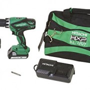 Hitachi KC18DGL 18V Lithium Ion Driver Drill and Impact Driver Combo Kit