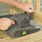 Genesis GBS321A 3-Inch-by-21-Inch Variable Speed Belt Sander with Cloth Dust Bag, Grey Genesis GBS321A 3-Inch-by-21-Inch Variable Speed Belt Sander with Cloth Dust Bag, Grey