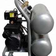 California Air Tools CAT-4610A Ultra Quiet and Oil-Free 1.0 Hp 4.6-Gallon Aluminum Twin Tank Air Compressor
