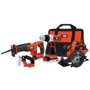 Black & Decker BDCD2204KIT 20-Volt MAX Lithium-Ion 4-Tool Combo Kit