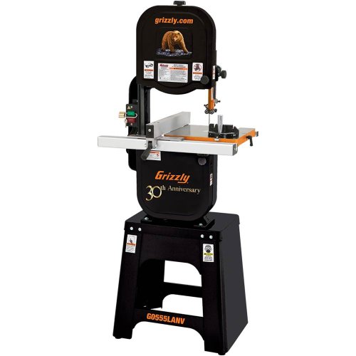 Grizzly G0555LANV 14-Inch Deluxe Bandsaw, Anniversary Edition