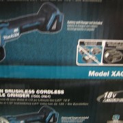 Makita XAG03Z 18V LXT Lithium-Ion Brushless Cordless Cut-Off/Angle Grinder, 4-1/2-Inch